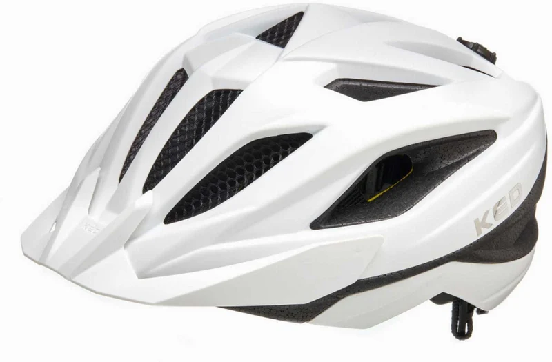 KED Street Junior Mips Kinder-Helm white matt