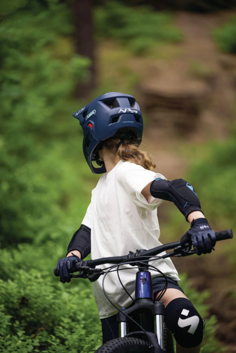 Abus YouDrop FF Kinder-Helm moss green S (48-55 cm)