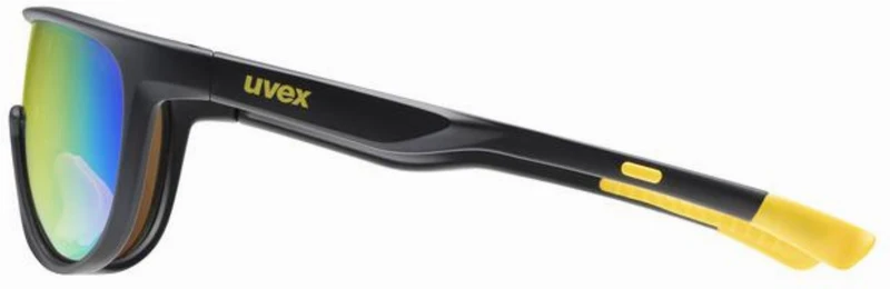 Uvex Sportstyle 515 Kinderbrille black matt/mirror yellow
