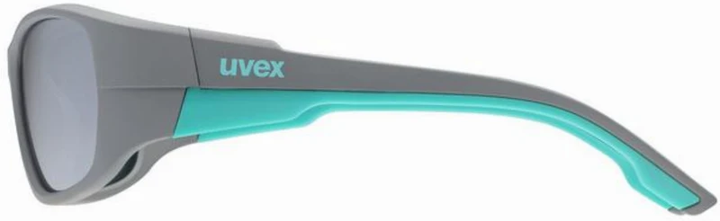 Uvex Sportstyle 514 Kinderbrille grey matt/mirror silver