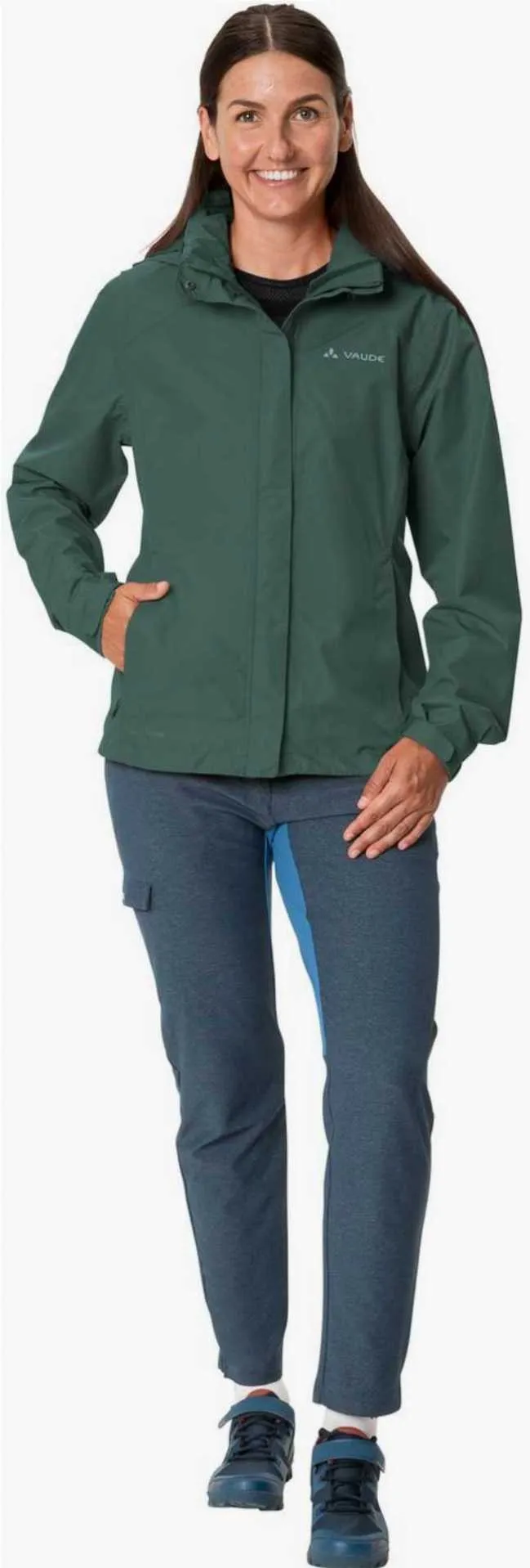 Vaude Women's Escape Bike Light Jacke dusty forest