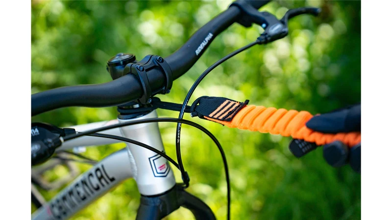 Kids Ride Shotgun MTB Tow Rope Abschleppseil 1.7 - 3.3 m orange