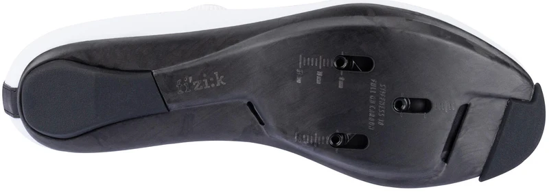 Fizik Tempo Decos Carbon Rennradschuhe white/white