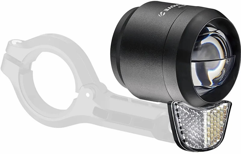Litemove Scheinwerfer SE-90A für E-Bikes mit Standard Gabelhalter schwarz