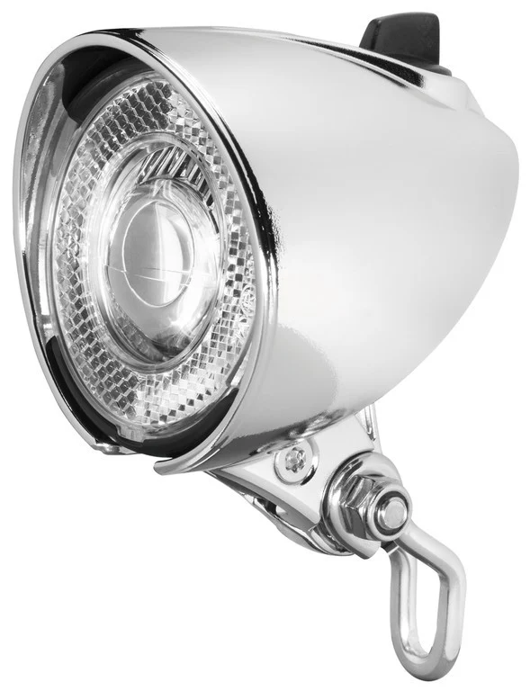 Busch & Müller LED-Scheinwerfer b&m Lumotec Classic N für Nabendynamo mit Schalter