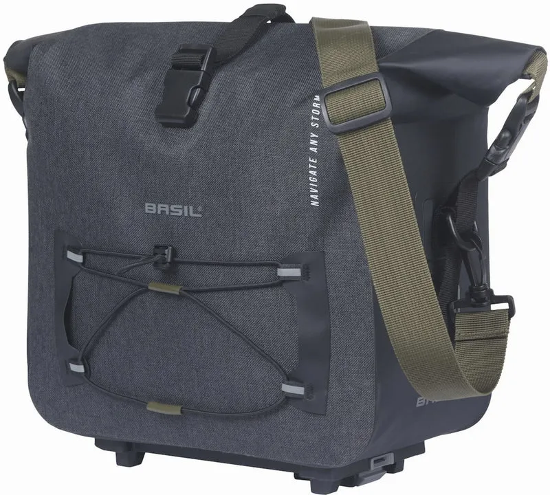 Basil Navigator Storm MIK 2.0 Gepäckträgertasche schwarz 13 L