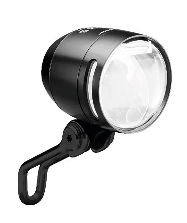 Busch & Müller E-Bike Scheinw. b&m IQ-XS E 6-42 V 80 Lux, schwarz matt