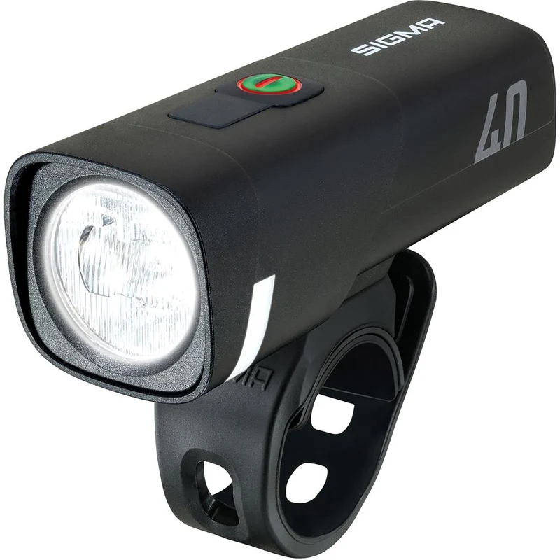 Sigma 40 Lux, mit Lenkerhalter LED-Akku-Scheinwerfer SIGMA Aura 40 USB