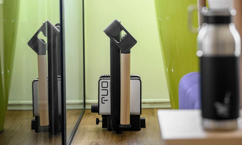 Elite Tuo Interactive Trainer vormontiert