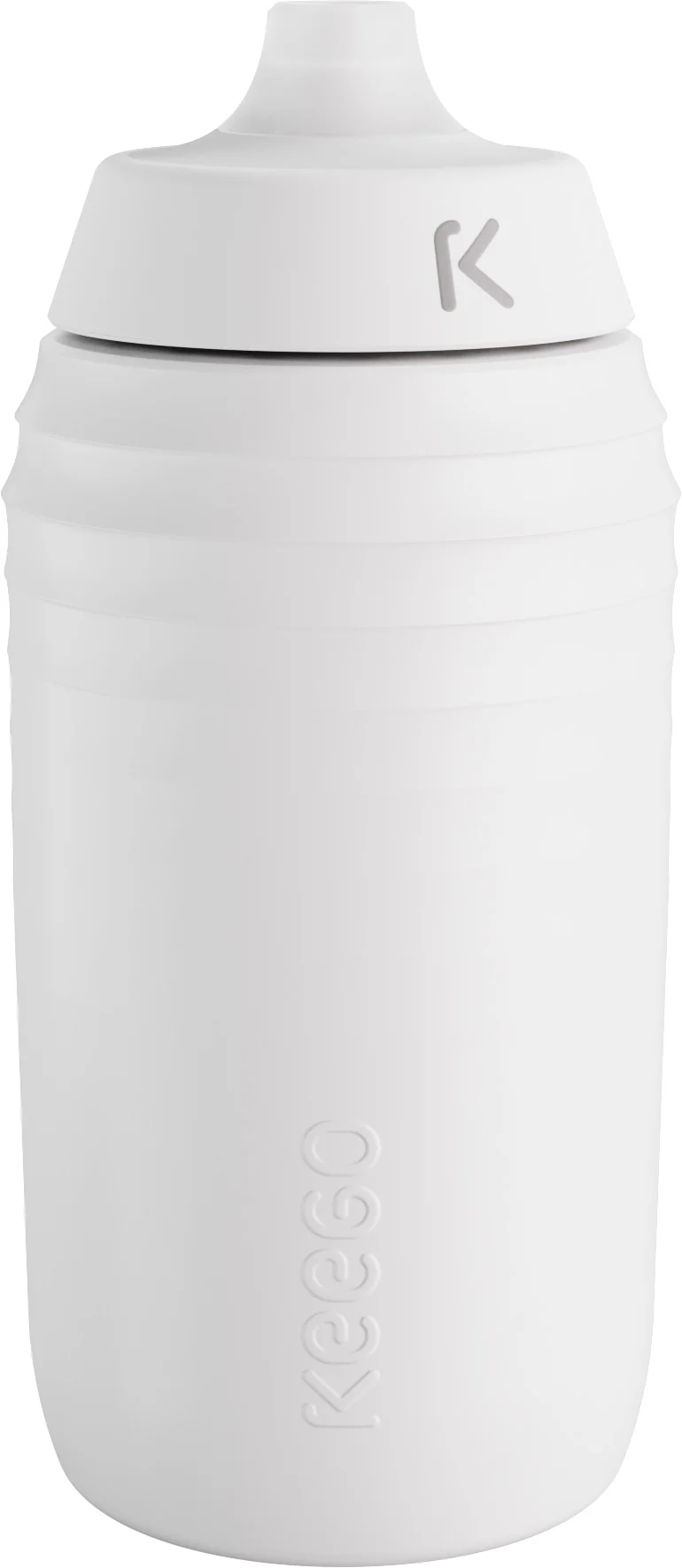 Keego Trinkflasche Kunststoff Titan 0,5 l, Titanium White
