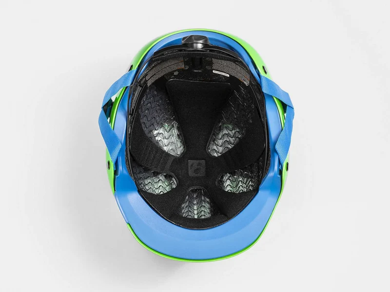 Bontrager Jet Wavecel Youth Helm green/royal 50-55 cm