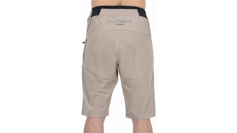 Cube ATX Baggy Shorts Cmpt inkl. Innenhose sand