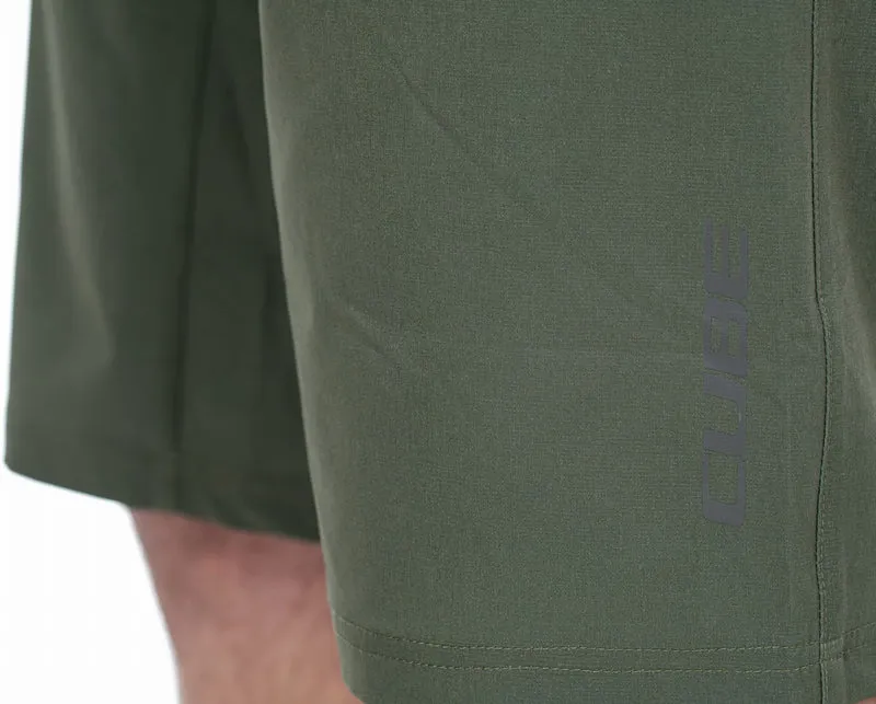 Cube ATX Baggy Shorts Cmpt dark olive
