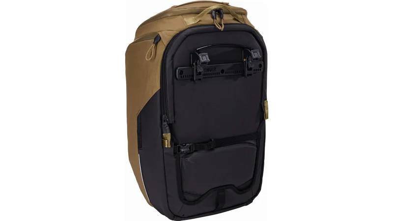 Thule Paramount Hybrid Pannier Fahrradpacktasche und Rucksack in einem Nutria 26 L