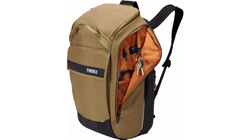 Thule Paramount Hybrid Pannier Fahrradpacktasche und Rucksack in einem Nutria 26 L