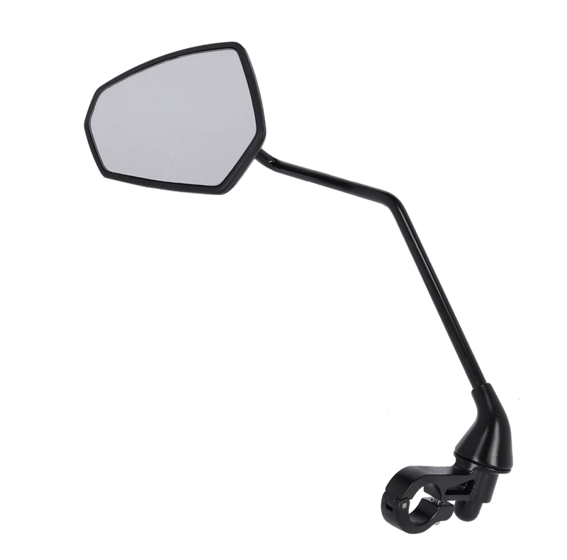 B-Ware - Ergotec Rückspiegel M-77-LV, für Linksmontage, langarm, alu, einklappbar, schwarz (Gebrauchtware)