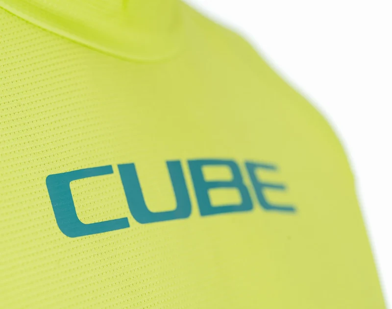Cube ATX Rundhalstrikot Kurzarm lime