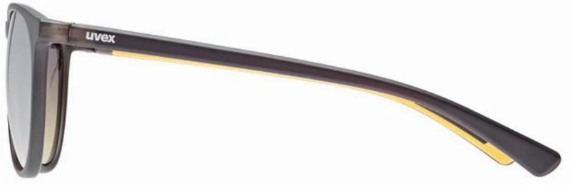 Uvex LGL 43 Brille black matt/ltm.smoke dégradé