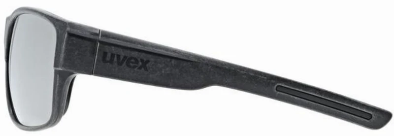 Uvex Esntl Urban Brille black matt/mirror silver