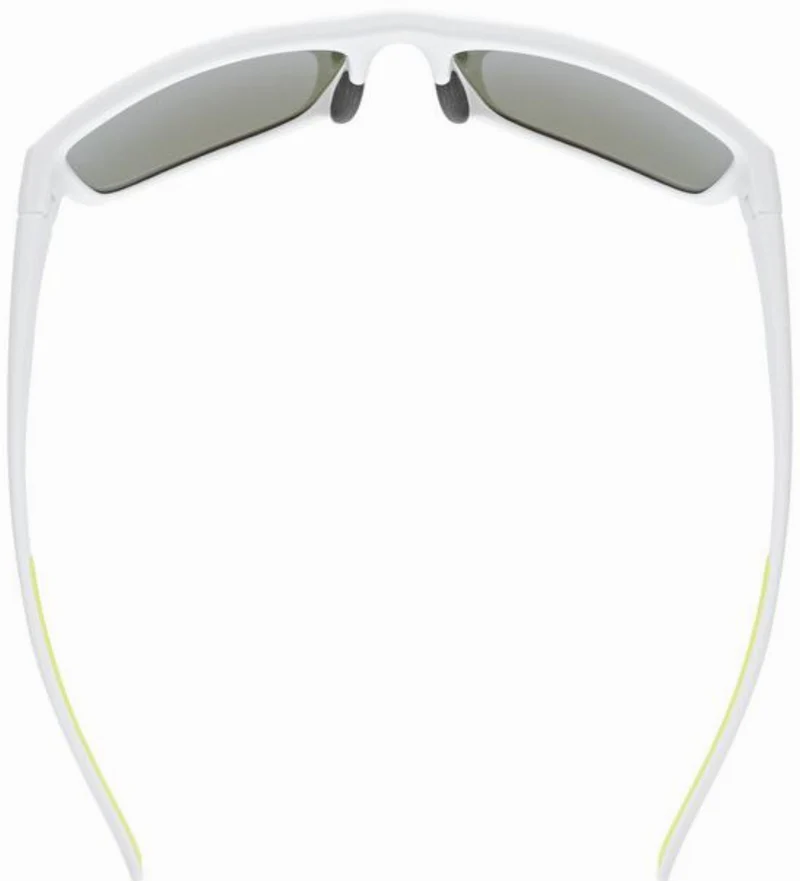 Uvex Esntl Urban Brille white matt/mirror blue