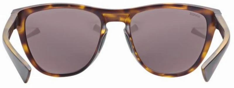 Uvex Esntl Spirit Brille havanna matt/mirror silver