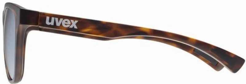 Uvex Esntl Spirit Brille havanna matt/mirror silver