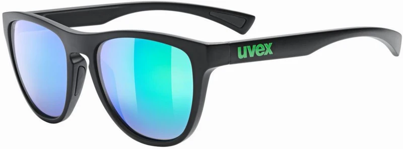 Uvex Esntl Spirit Brille black matt/mirror green