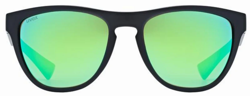 Uvex Esntl Spirit Brille black matt/mirror green