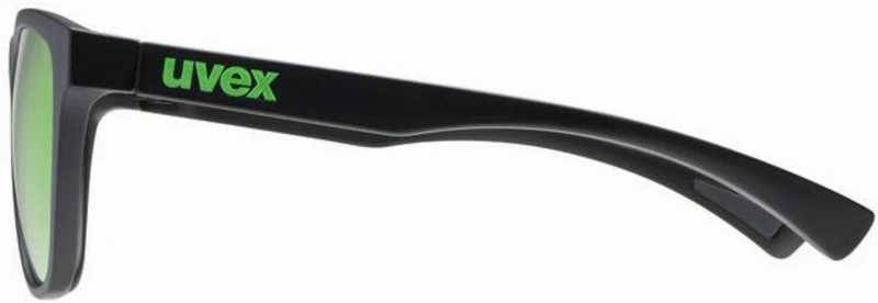 Uvex Esntl Spirit Brille black matt/mirror green
