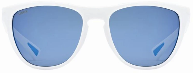 Uvex Esntl Spirit Brille white matt/mirror blue