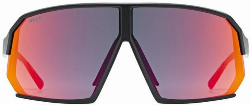Uvex Sportstyle 237 MTB Brille black matt/mirror red