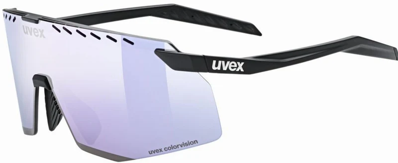 Uvex Pace Stage CV Sportbrille black matt/pushy pink