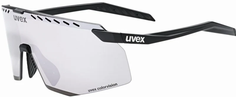 Uvex Pace Stage CV Sportbrille black matt/serious silver