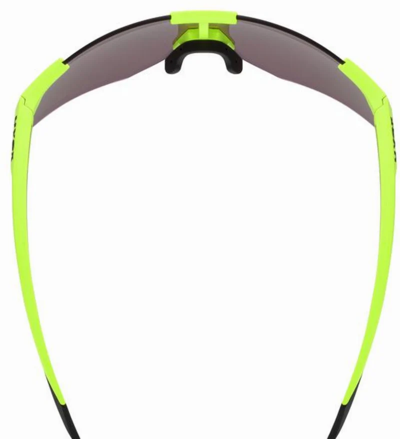 Uvex Pace Perform S CV Sportbrille yellow matt/buzzy blue