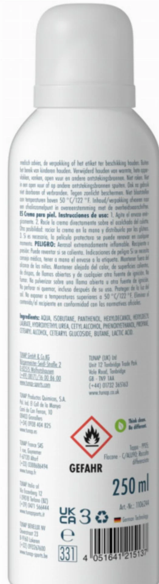 Tunap Sports Sitzcreme 250 ml