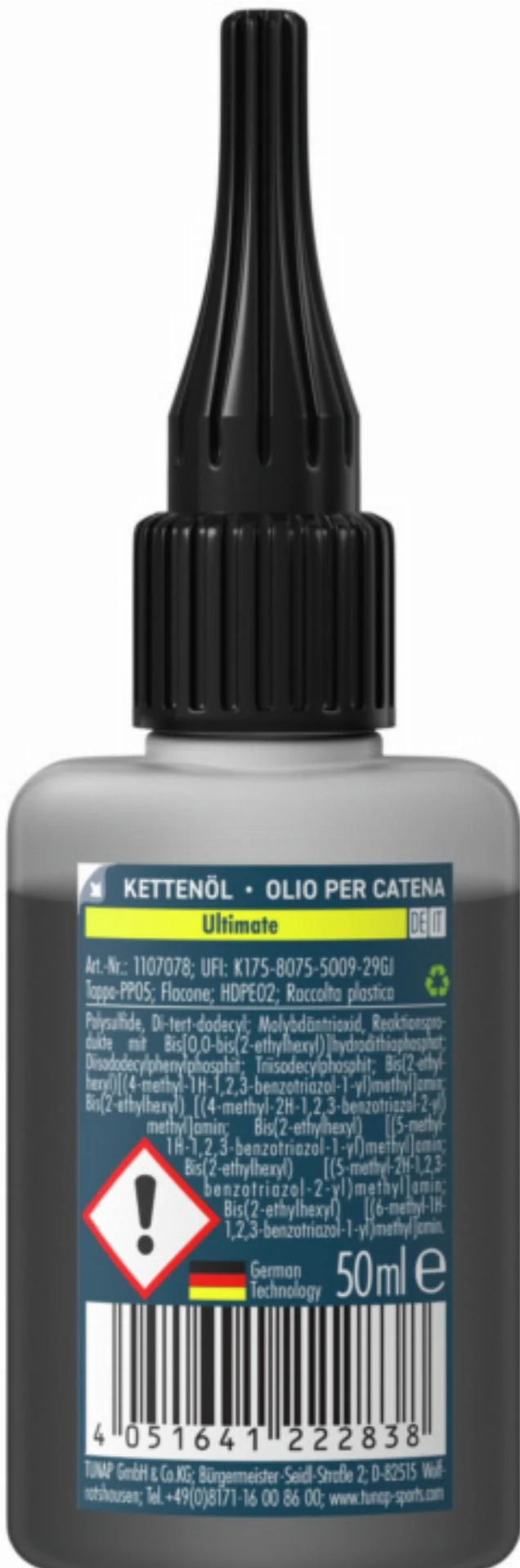 Tunap Sports Kettenöl Ultimate Tropfflasche 50 ml