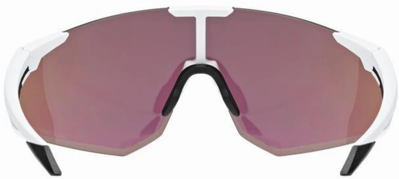 Uvex Pace Perform CV Sportbrille white matt/glossy green