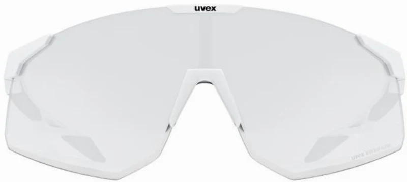 Uvex Pace Perform S V Sportbrille white matt/litemirror silver