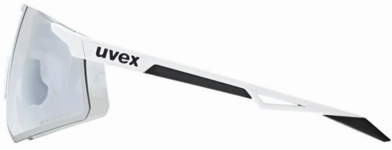 Uvex Pace Perform S V Sportbrille white matt/litemirror silver