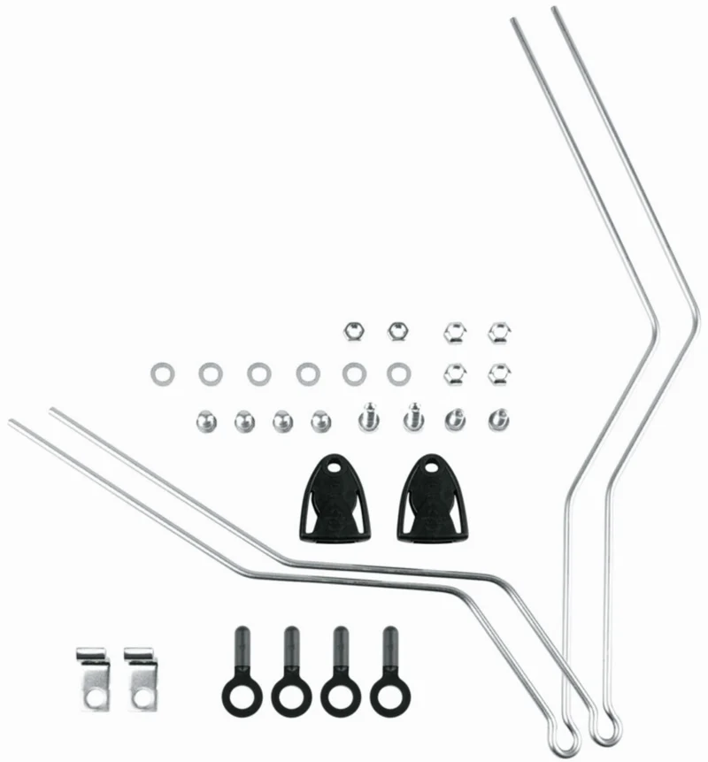 SKS GERMANY Vorderrad V-Strebenset für Suntourgabeln silver