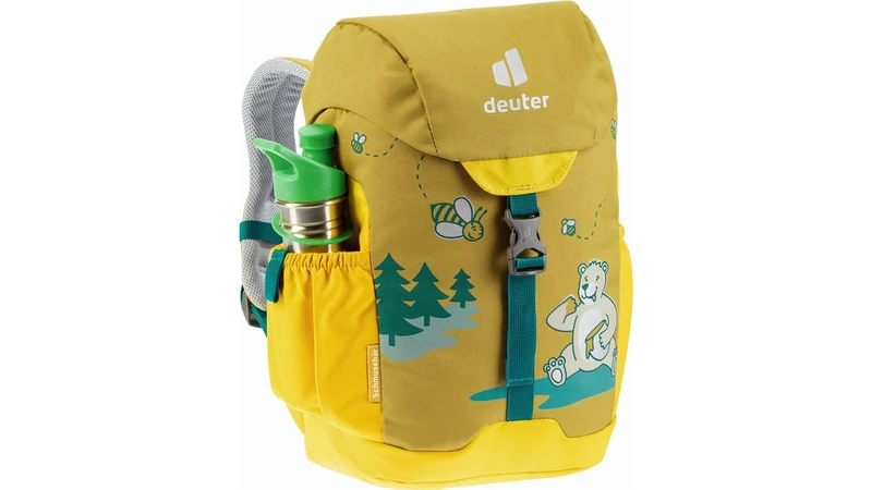 Deuter Schmusebär Kinderrucksack turmeric-corn 8 L