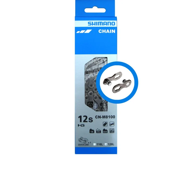 Shimano 12s Kette M8100Q 126-Glieder