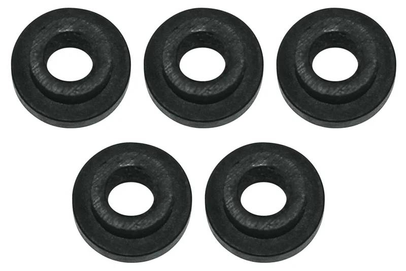 SKS GERMANY Ventilgummi SV/DV für Standard 23 und Integra 23 black 5 Stück