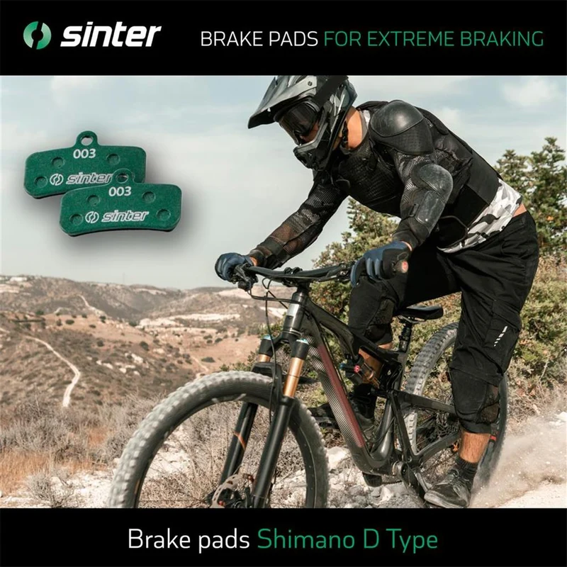 SINTER Bremsbelag grün Shimano Typ D (D03S Resin)