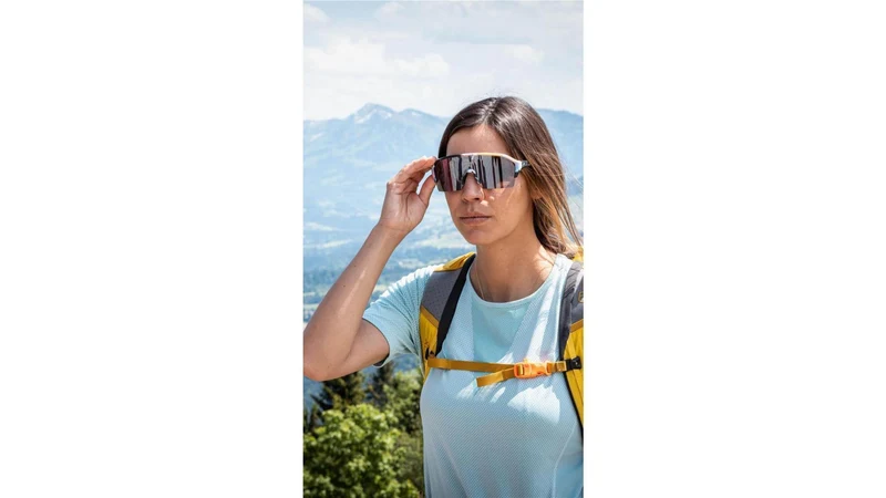 Alpina Ram HR Q-Lite Sportbrille transparent/mirror silver one size