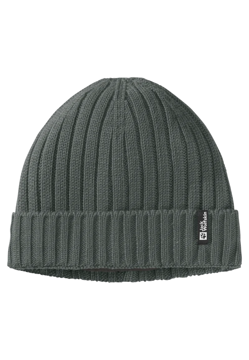 RIB KNIT BEANIE