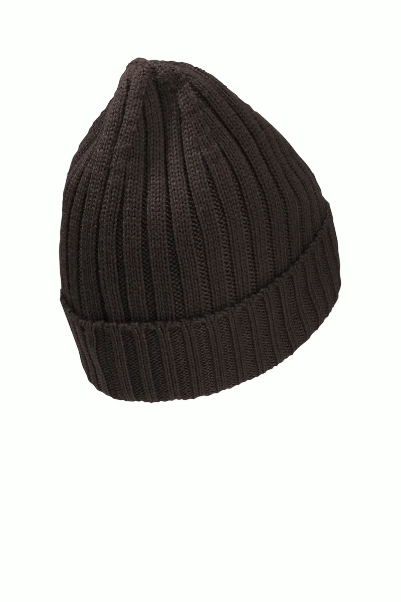 RIB KNIT BEANIE