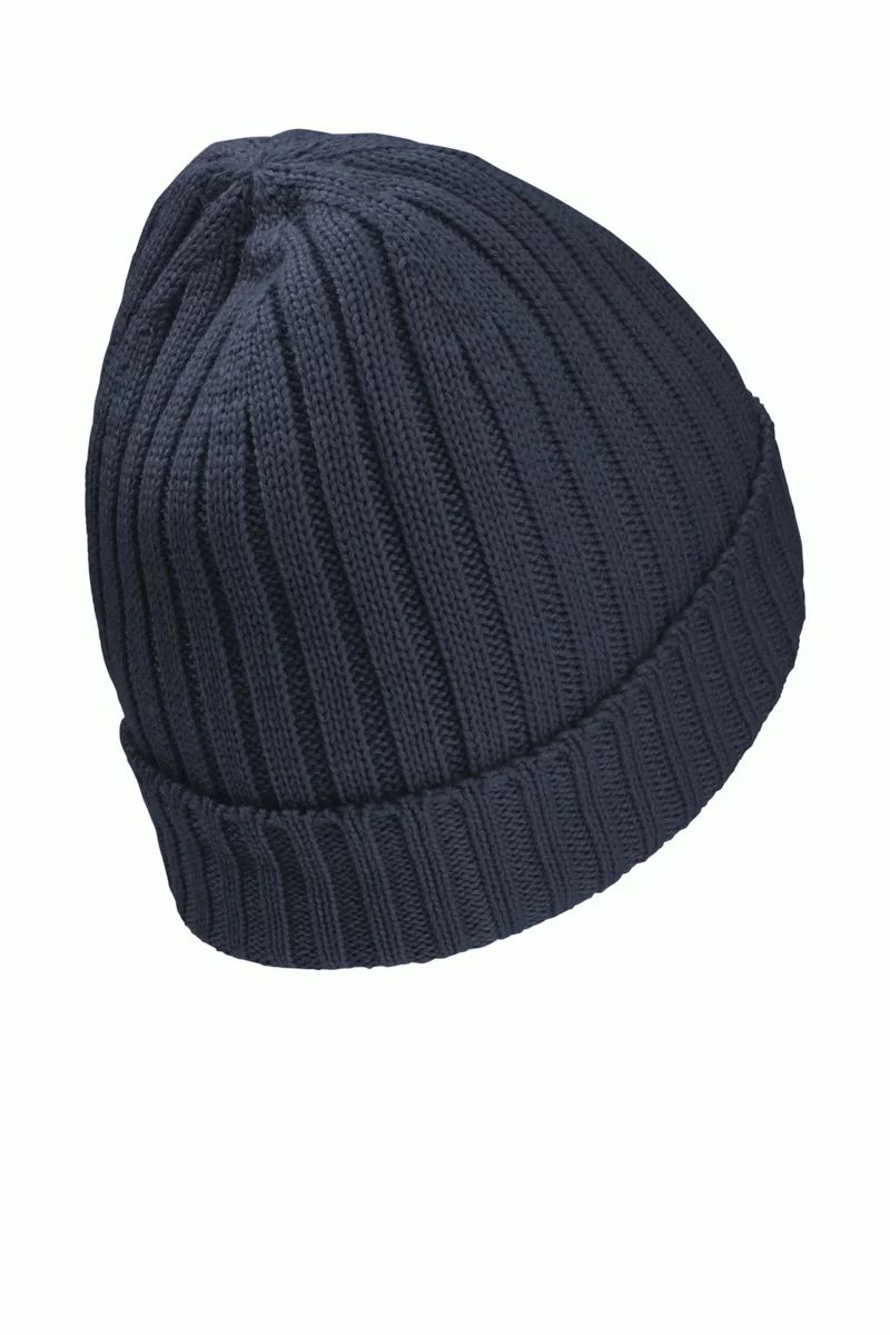 RIB KNIT BEANIE