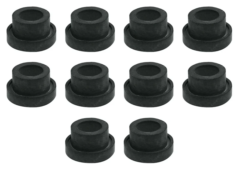 SKS GERMANY Gummieinsatz Dunlop/Sclaverand für Ventilstecknippel black 10 Stück