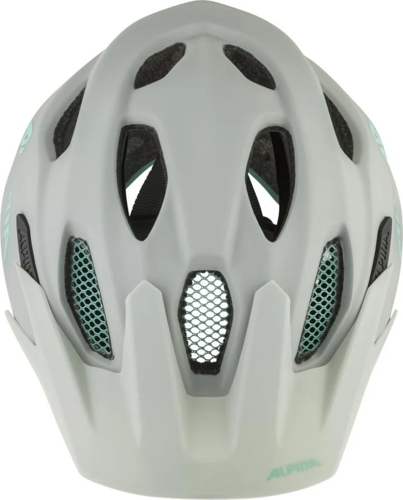 Alpina Apax Junior Mips Kinder-Helm smoke-grey turquoise matt 51-56 cm